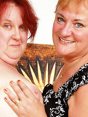 Mature BBW Lesbians Fuck with Toys