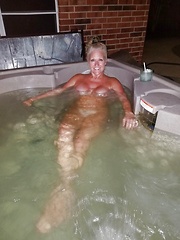 naked in the jacuzzi